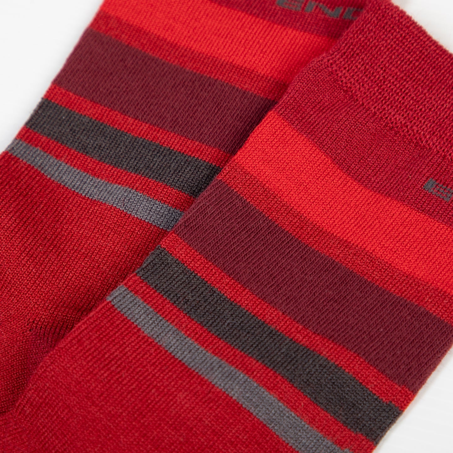 ENDURA BAABAA MERINO STRIPE Socks Red