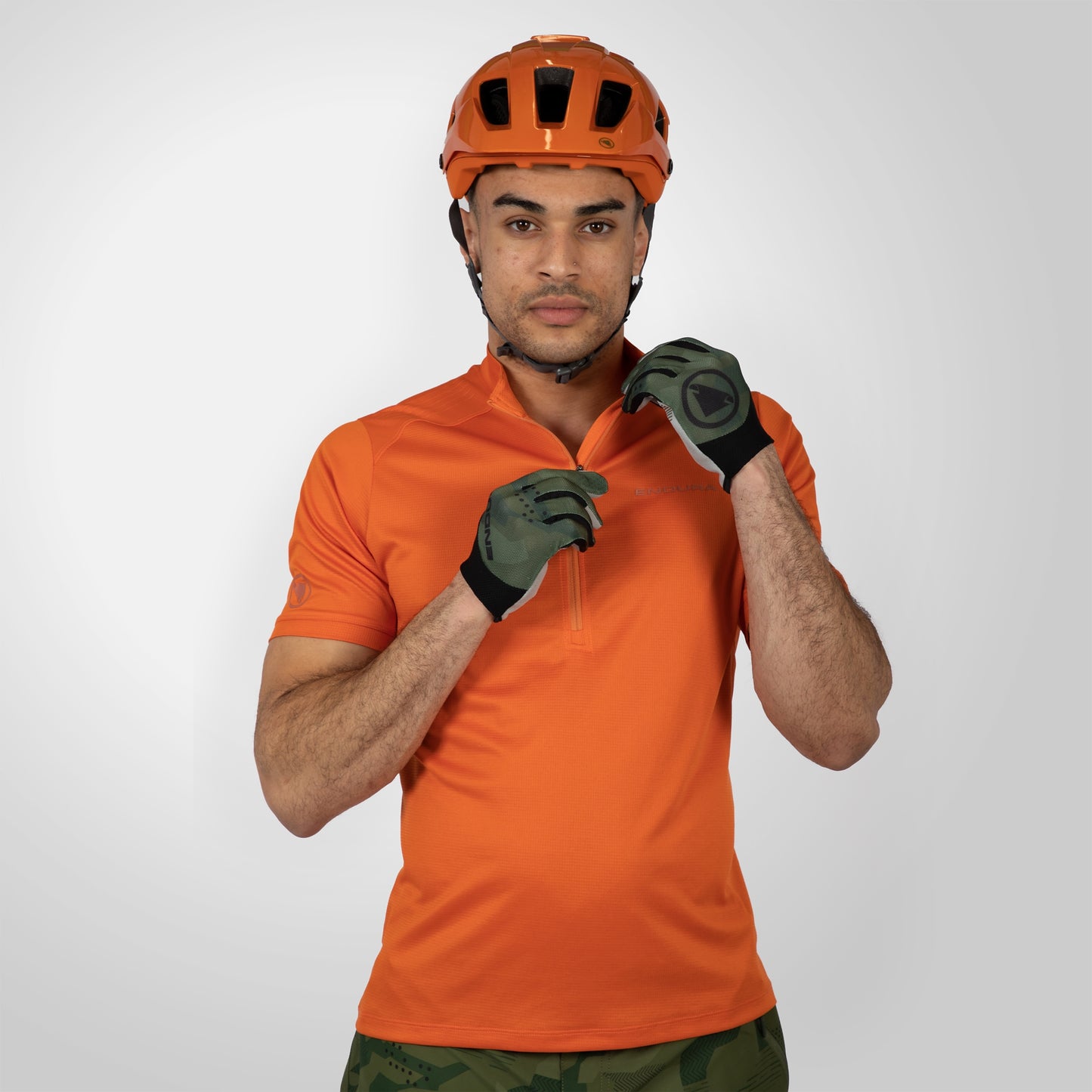 ENDURA HUMMVEE II Short Sleeve Jersey Orange