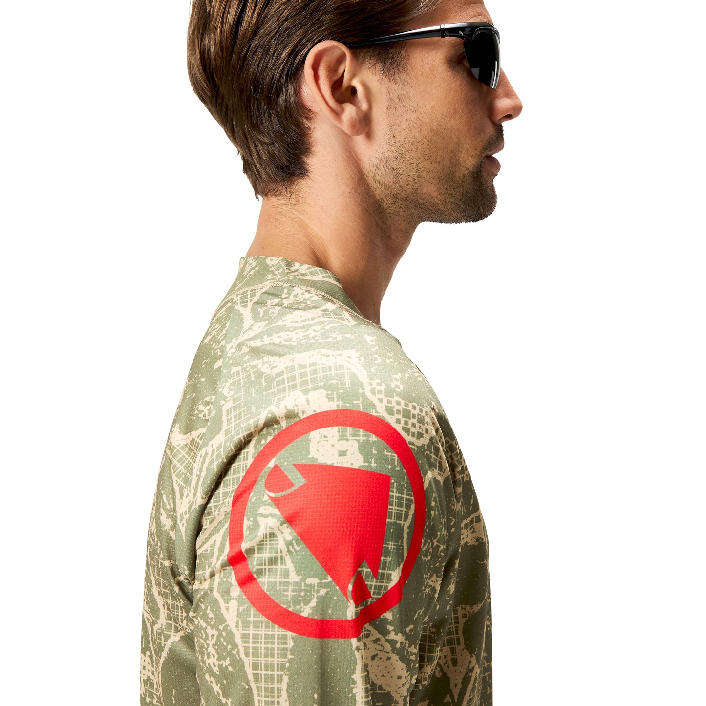 ENDURA LTD PRINTED Jersey Long Sleeve Camo Khaki 2025