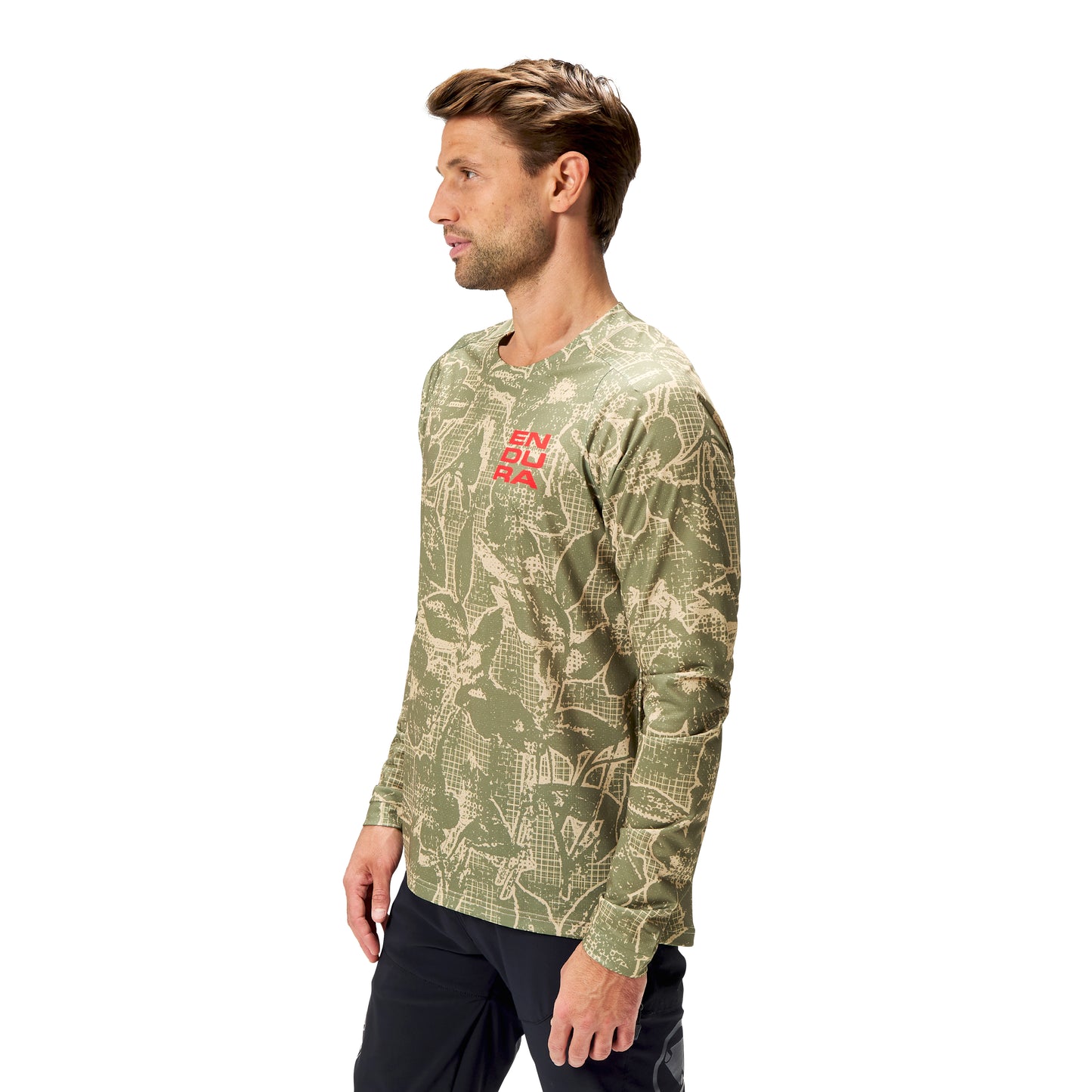 ENDURA LTD PRINTED Jersey Long Sleeve Camo Khaki 2025