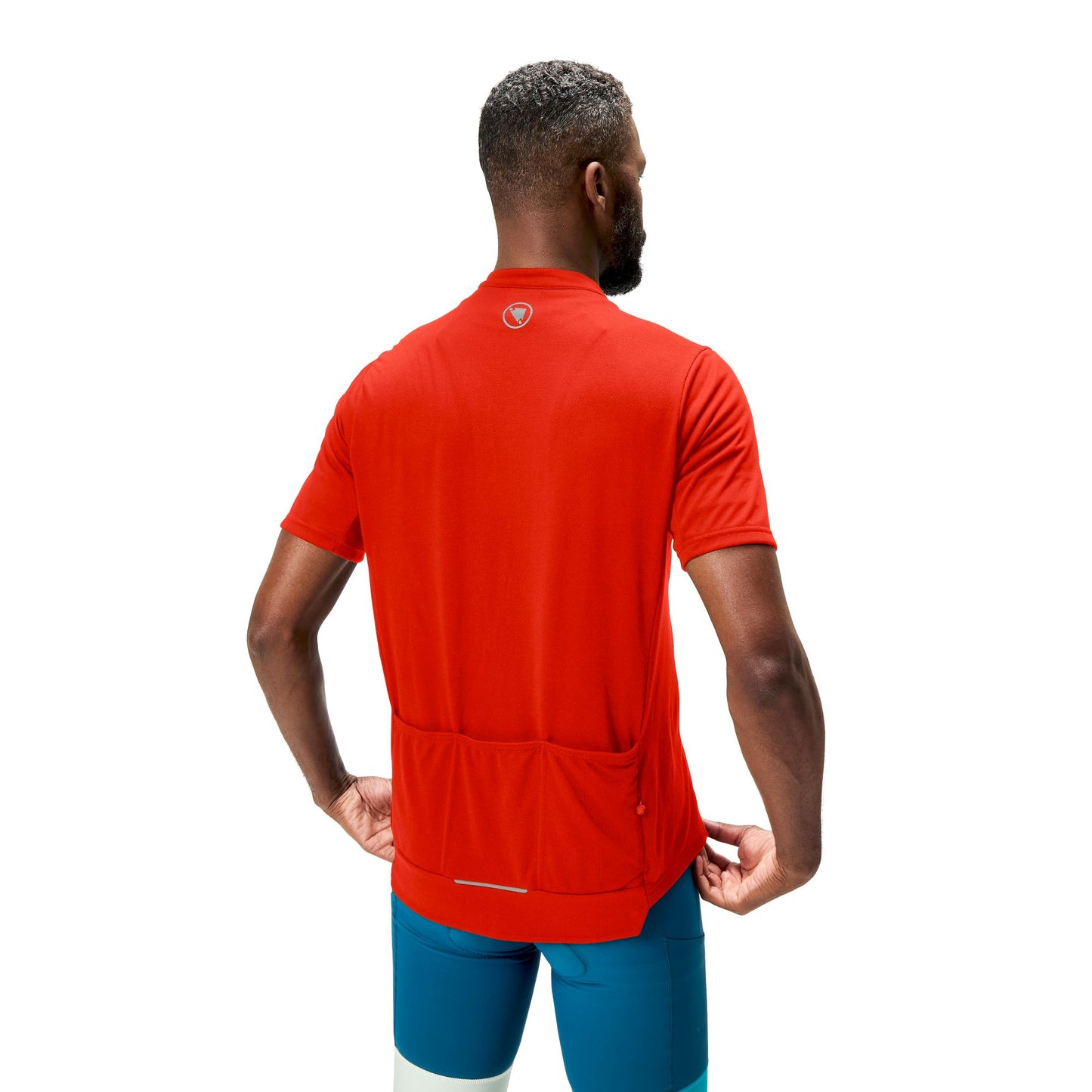 ENDURA LOOP ZIPPED Short Sleeve Jersey Red 2025