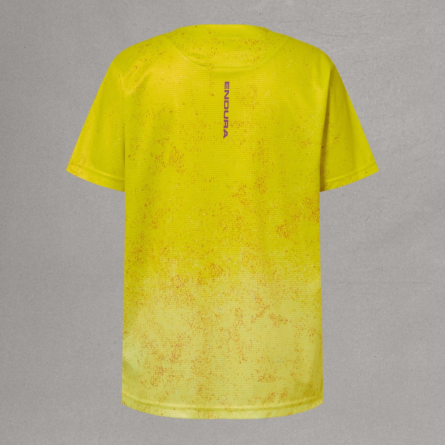 ENDURA SINGLETRACK Junior Short Sleeve Jersey Yellow