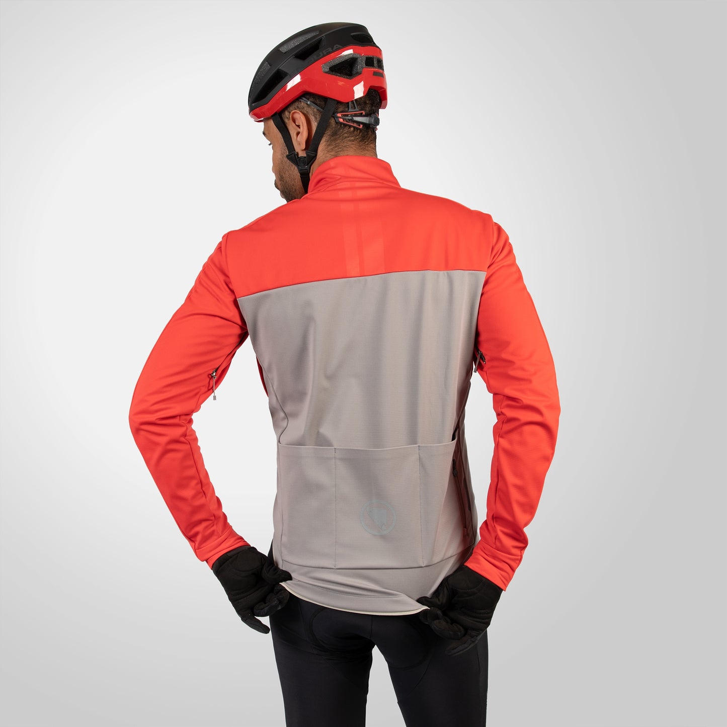 ENDURA WINDCHILL II Jacket Grey/Red