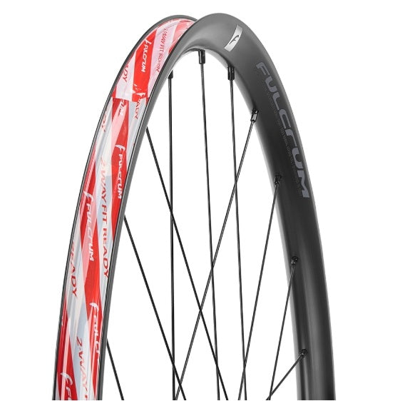 Pair of FULCRUM RED AL 2WF-R DISC C25 AFS Tubless Ready Wheels (Center Lock)