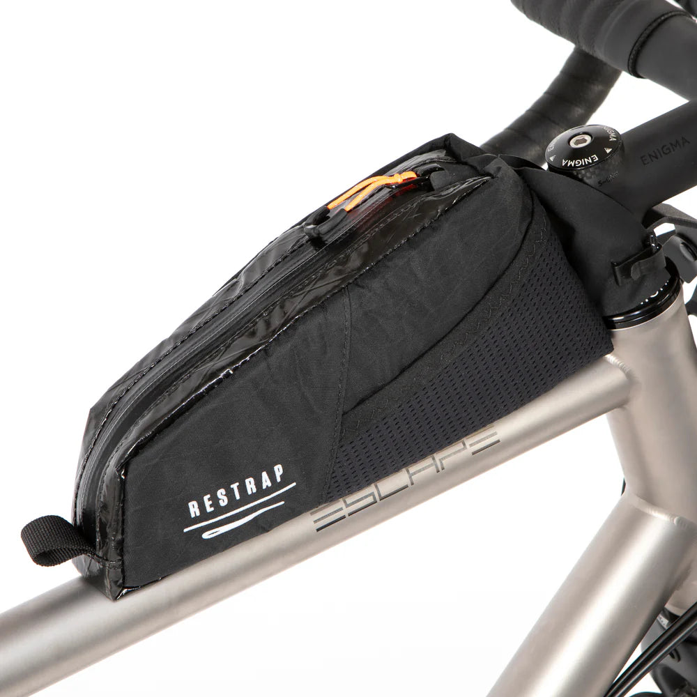 Frame Bag RESTRAP RACE TOP TUBE BAG SHORT 1.2 L Black