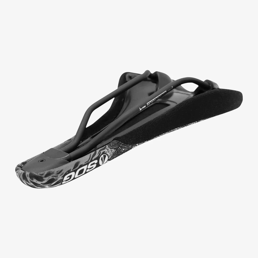 Saddle SDG OSO RADAR MTN Rails Lux-Alloy Black/White