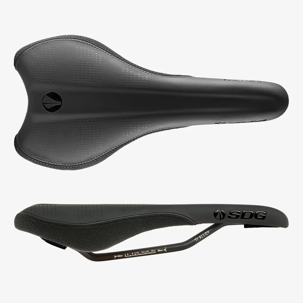 Saddle SDG RADAR MTN Rails Titanium-Alu Black/Black