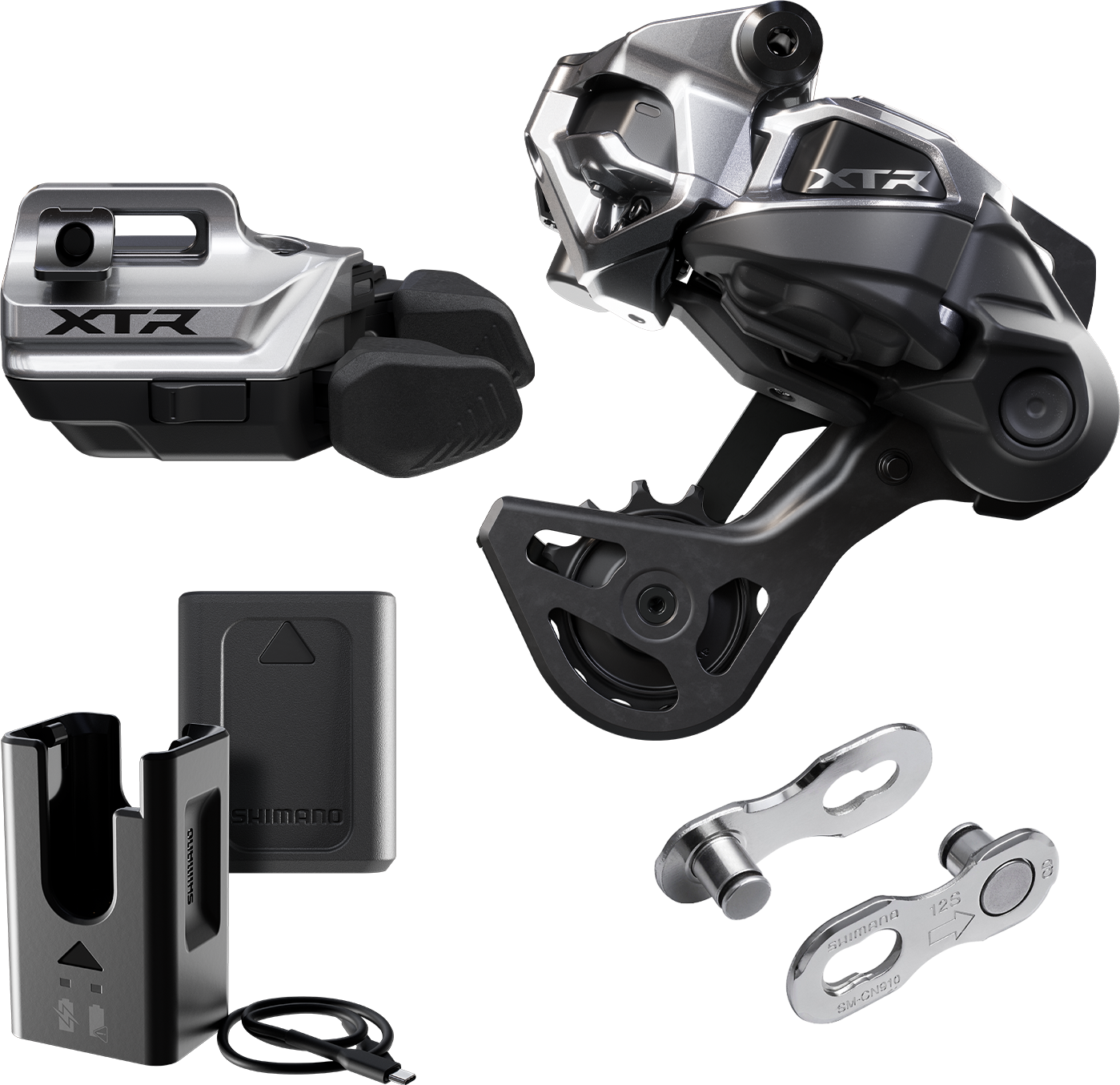 Upgrade Kit SHIMANO XTR Di2 Wireless M9250-GS Medium Clevis Lever Assembly
