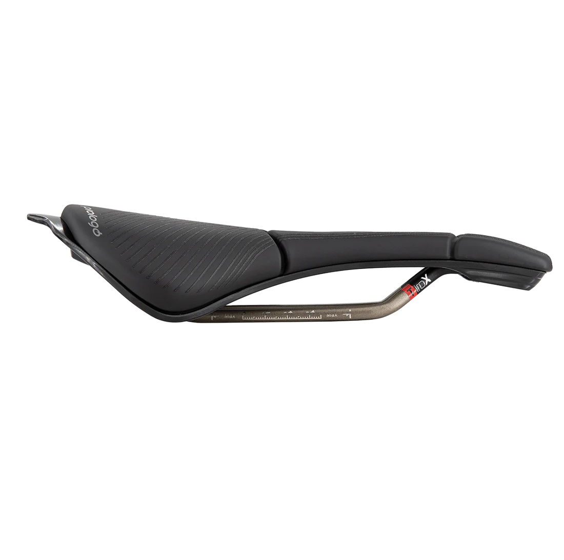 Saddle PROLOGO SCRATCH M5 PAS AGX SLIDE CONTROL Rails Tirox Black