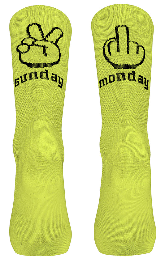 NORTHWAVE SUNDAY MONDAY Socks Fluo Yellow