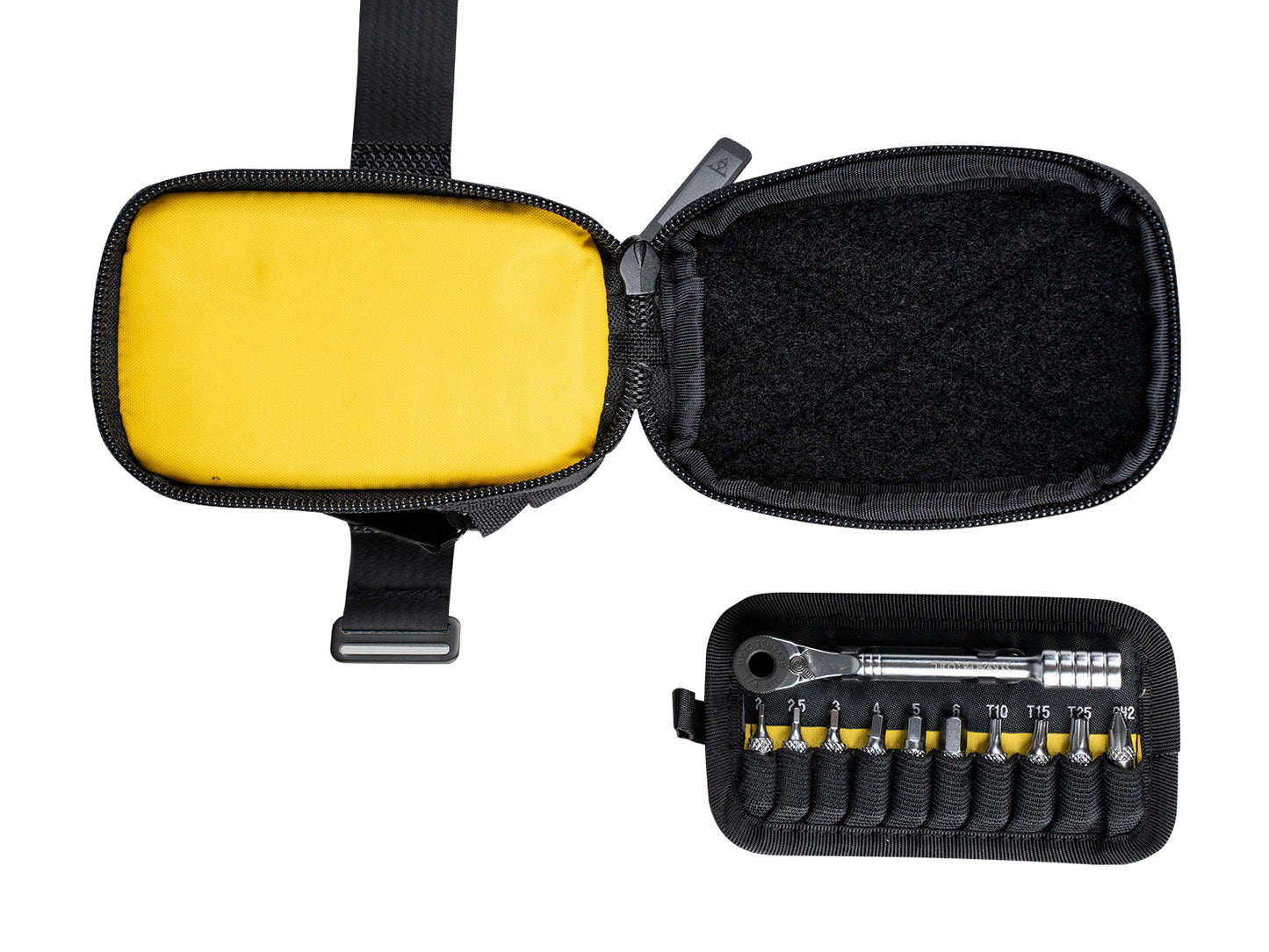 TOPEAK ELEMENTA Saddle Bag With Tools Black