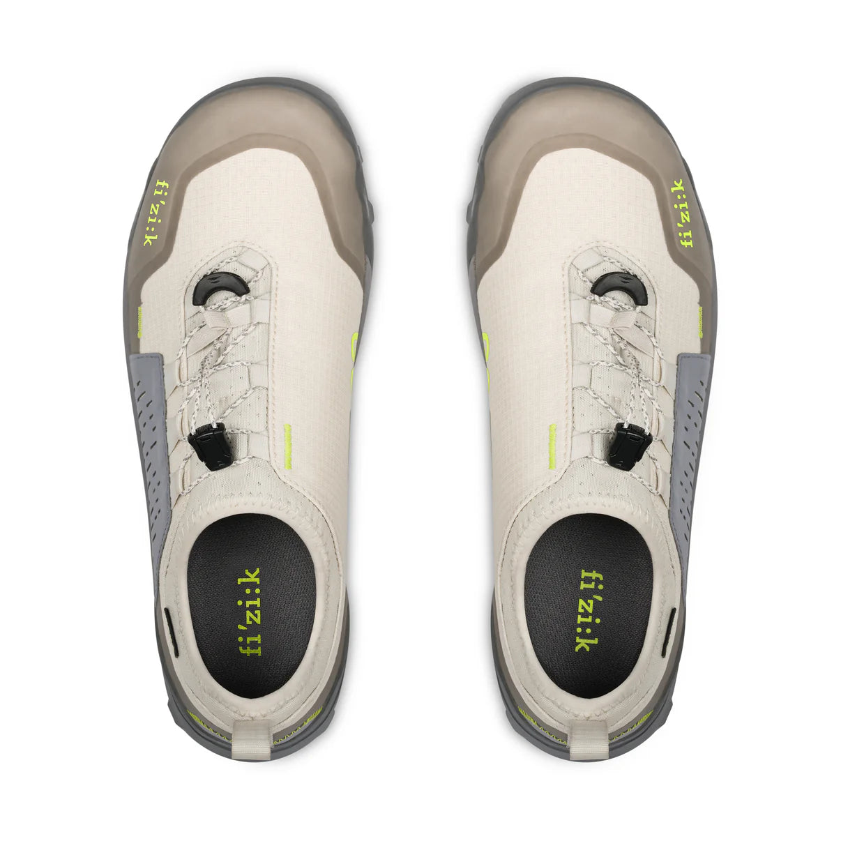 FIZIK ERGOLACE 2 GTX FLAT Mountain Bike Shoe, Beige/Gray