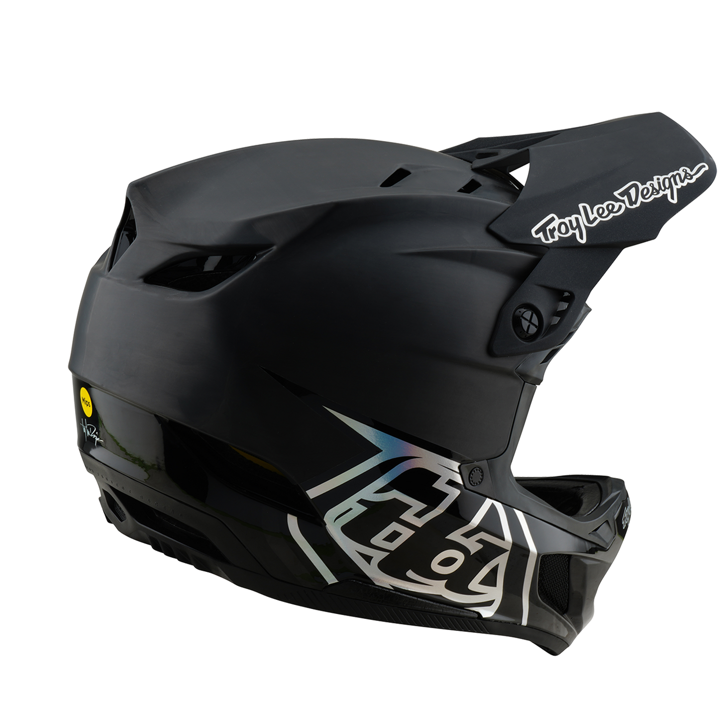 MTB Helmet TROY LEE DESIGNS D4 CARBON MIPS Black