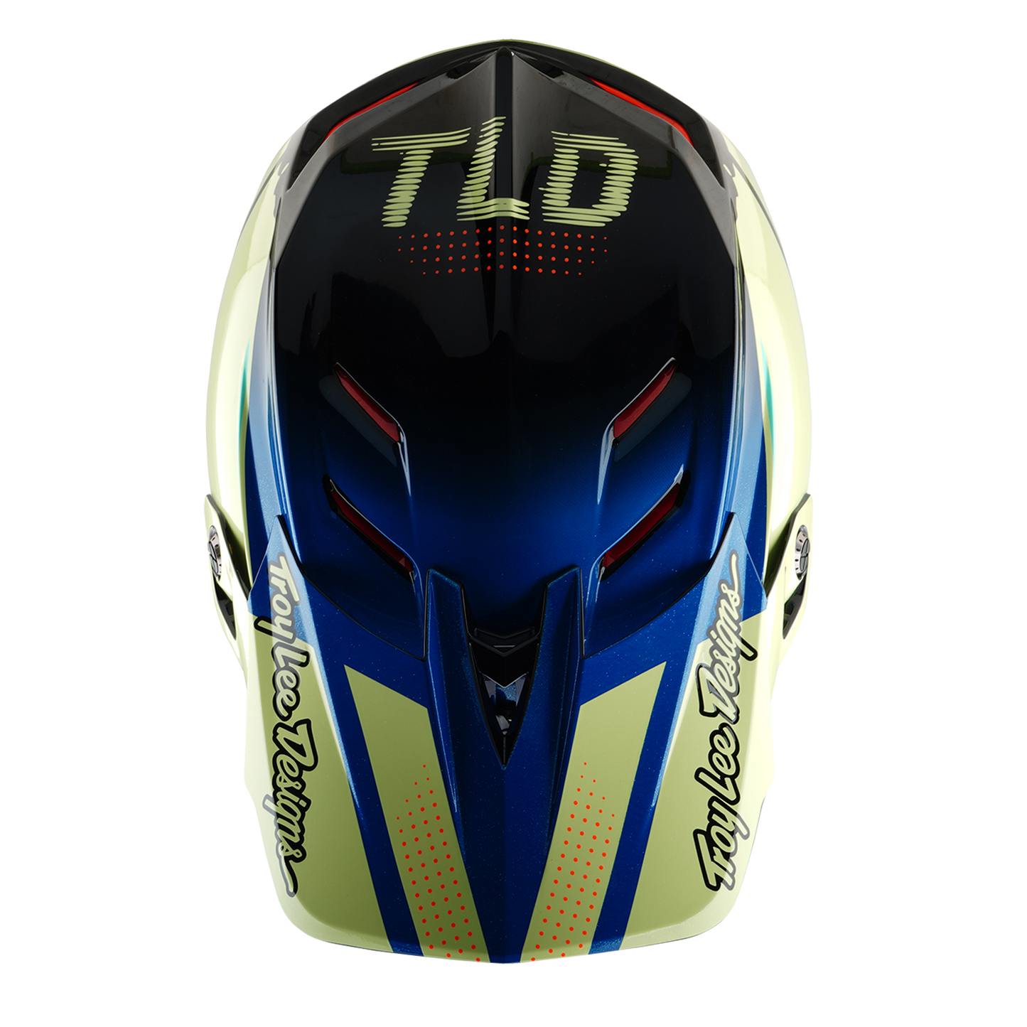 Mountain bike helmet Troy Lee Designs D4 CARBON MIPS Drip Yellow