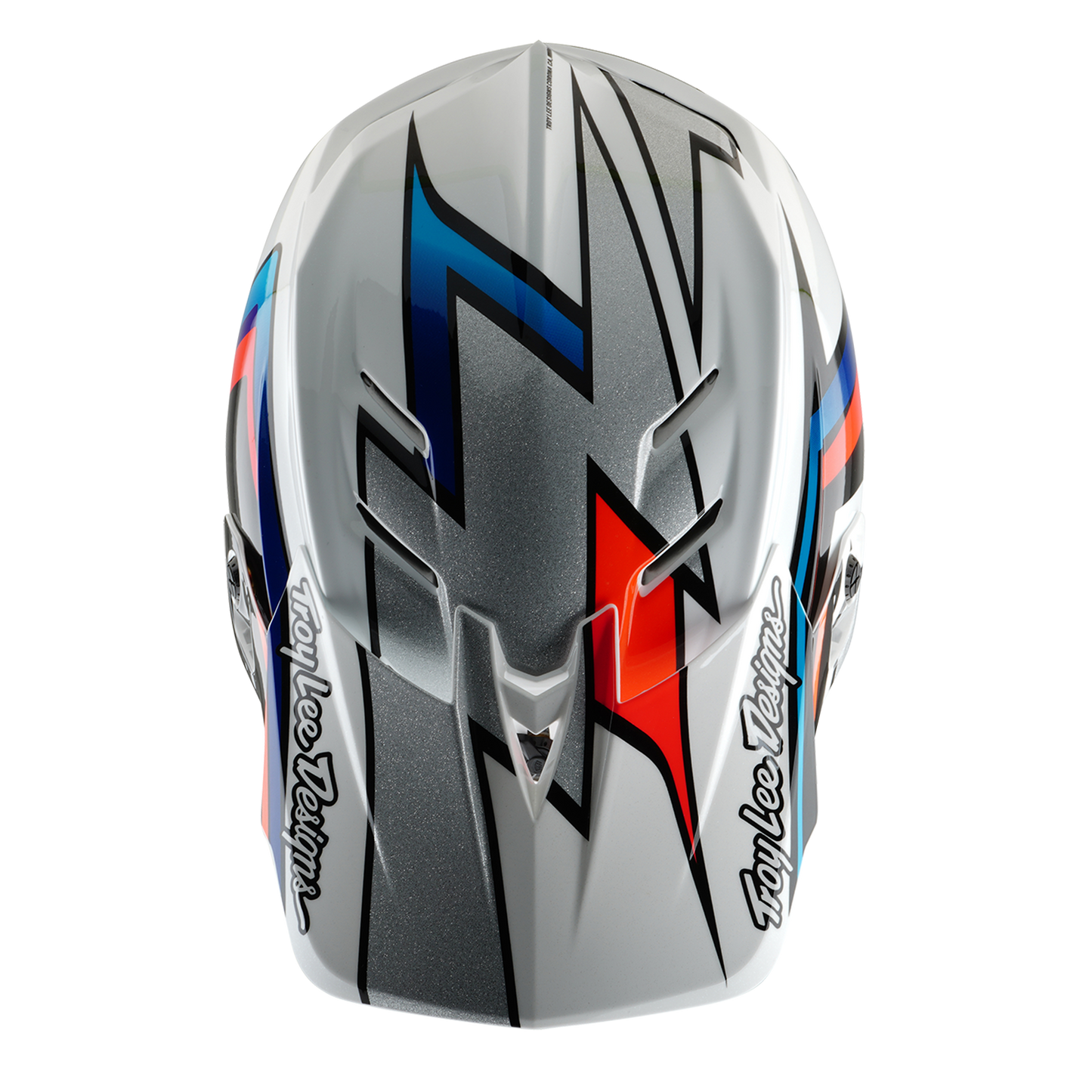 MTB helmet TROY LEE DESIGNS D4 COMPOSITE FRAMES White/Grey 2025