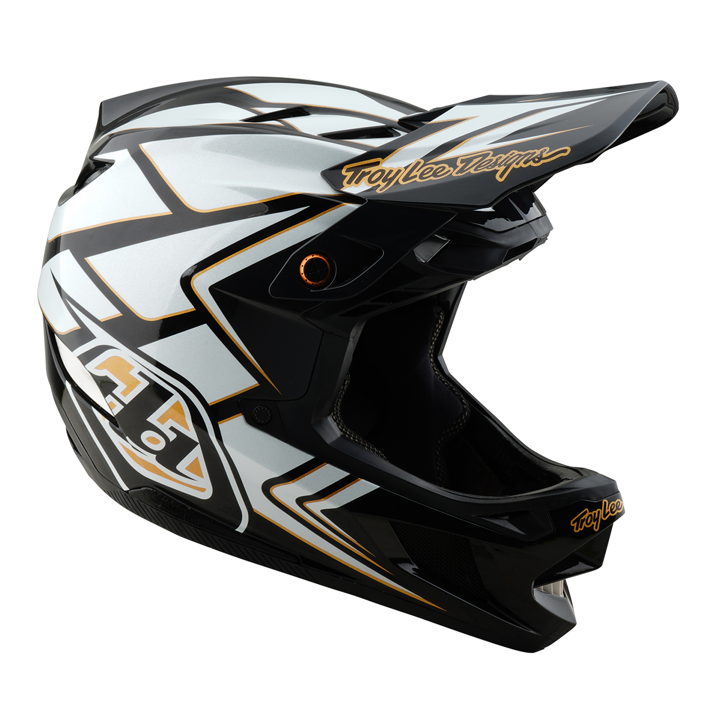 MTB Helmet TROY LEE DESIGNS D4 COMPOSITE MIPS GHOSTWING White