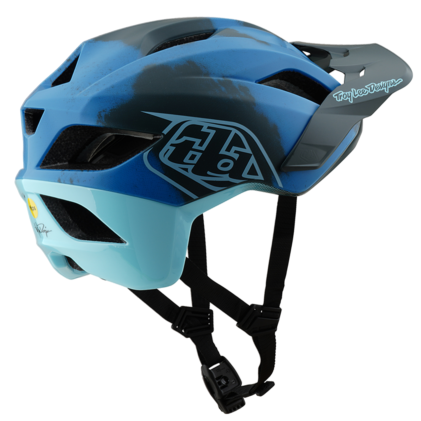 MTB helmet TROY LEE DESIGNS FLOWLINE SE MIPS Blue