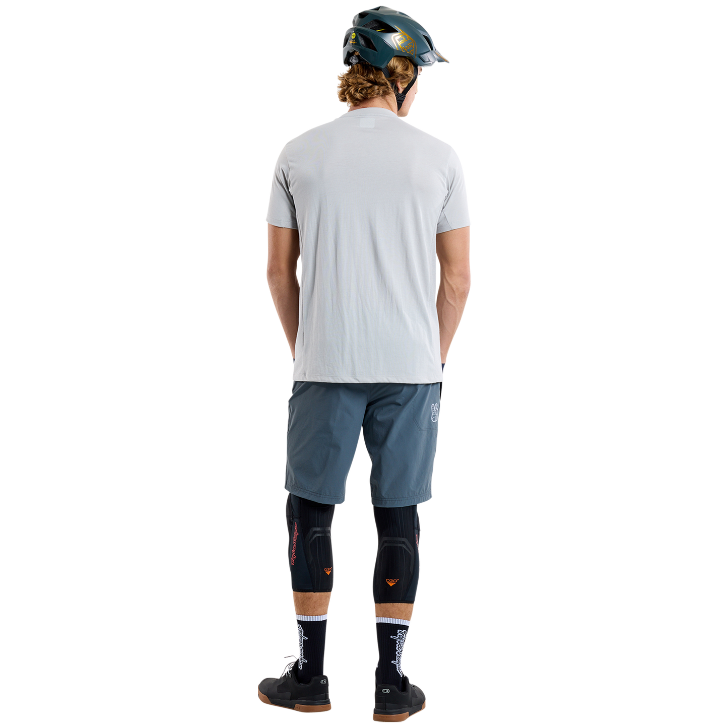 TROY LEE DESIGNS SKYLINE RIDE TEE SIGNATURE Jersey Short Sleeve Grey 2025