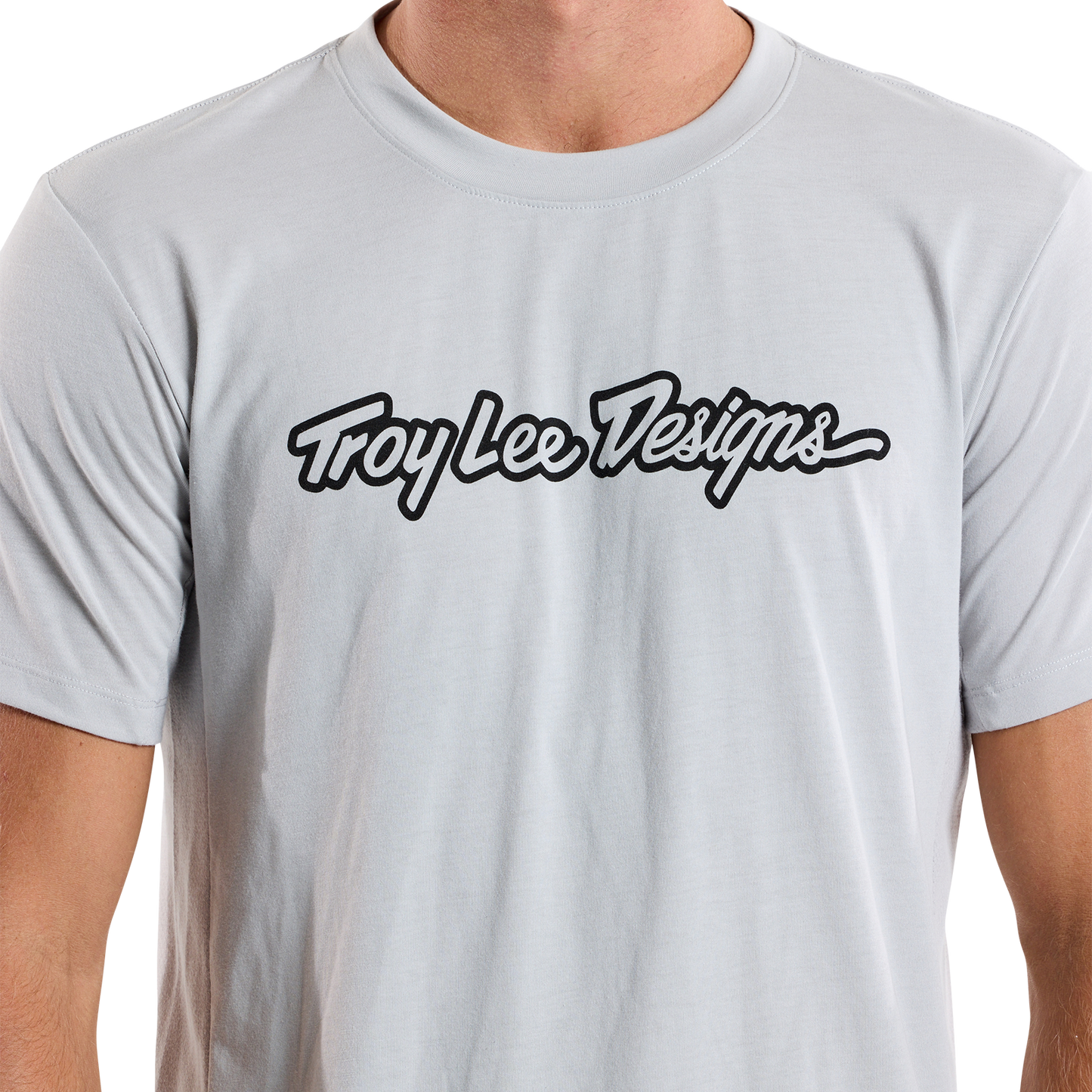 TROY LEE DESIGNS SKYLINE RIDE TEE SIGNATURE Jersey Short Sleeve Grey 2025