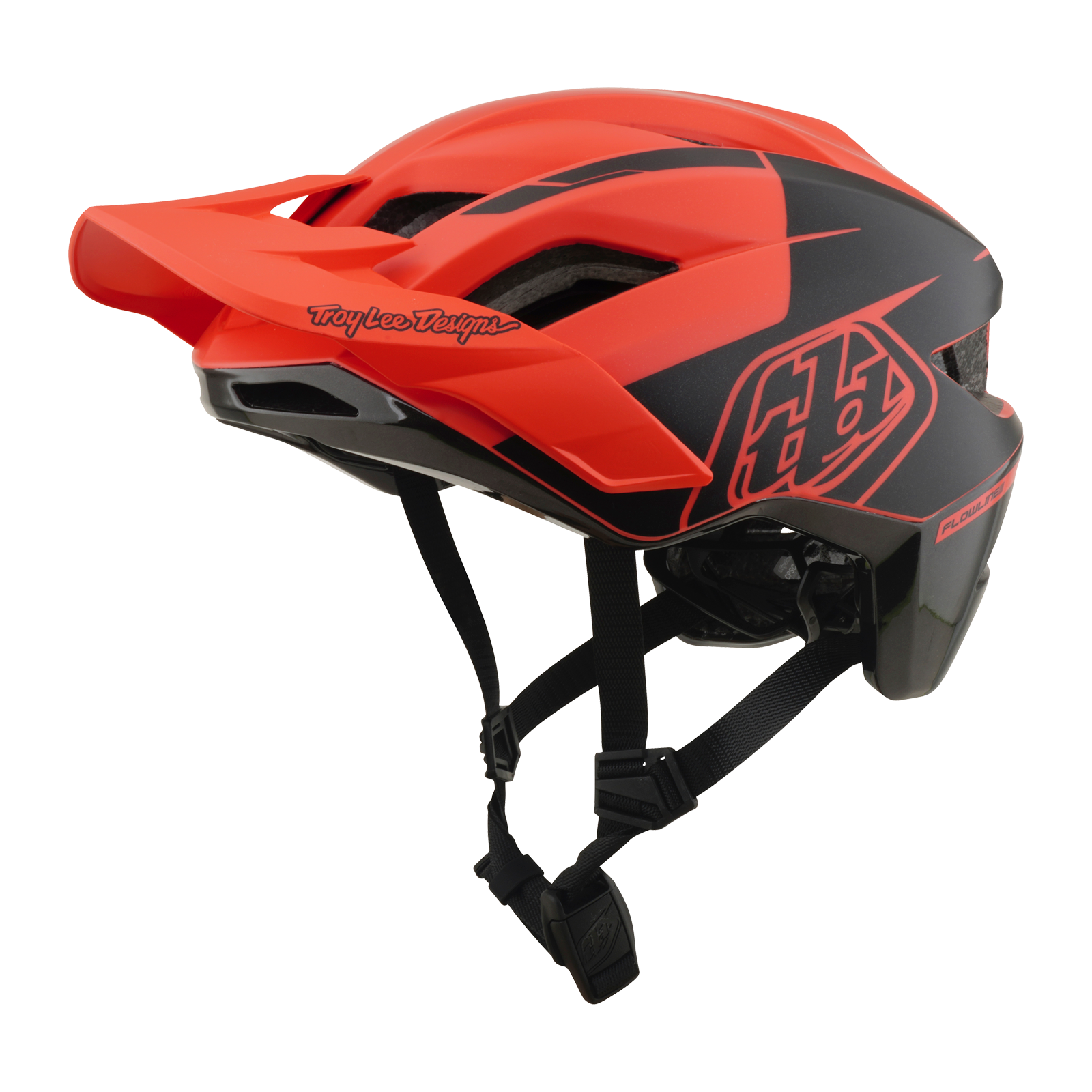 TROY LEE DESIGNS FLOWLINE SE MIPS HYDRO MTB Helmet Coral/Charcoal