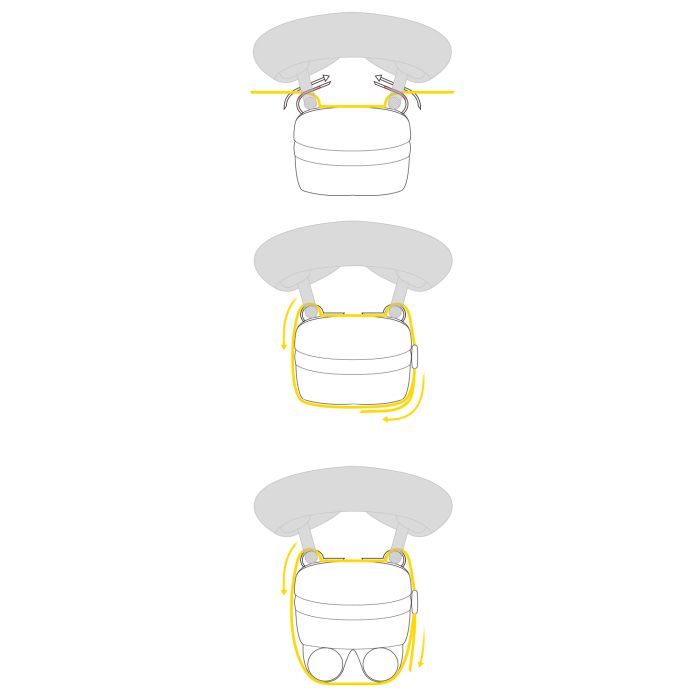 Saddle bag TOPEAK ELEMENTA Black