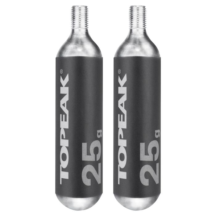 TOPEAK Threaded CO2 Cartridges 25g (2 pieces)