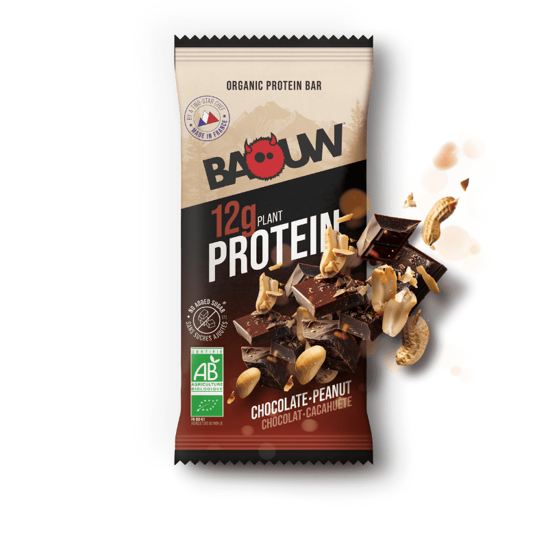 BAOUW ORGANIC EXTRA Chocolate/Marshmallow Protein Bar (50g)