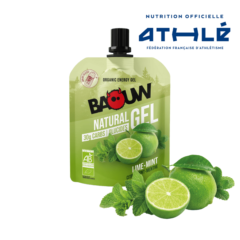 BAOUW ORGANIC Lime/Mint Energizing Gel (85g)