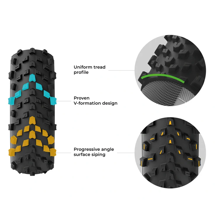 VITTORIA TERRENO T60 MIXED 700x45c Gravel Endurance Tubeless Ready Soft Black tire