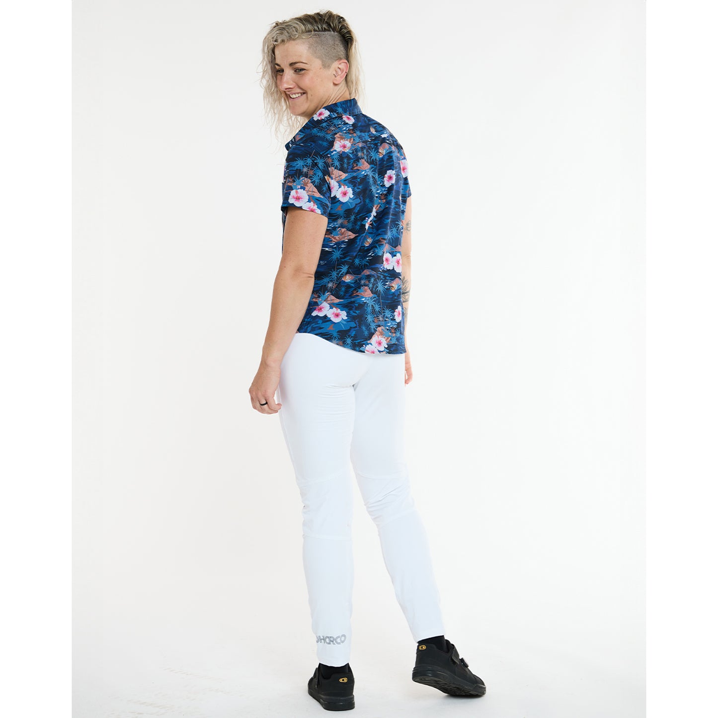 Technical shirt DHARCO TECH PARTY OASIS Woman Blue
