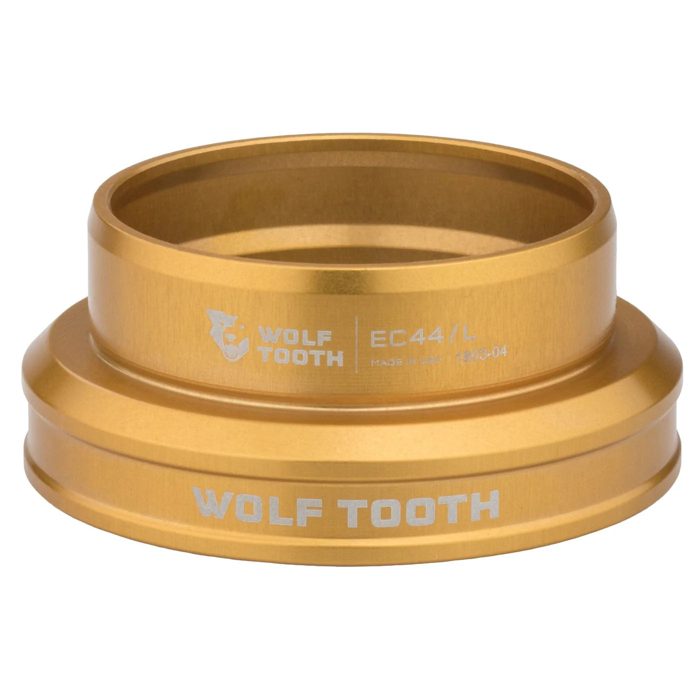 Lower Cup for External Headset WOLF TOOTH PERFORMANCE 1.5" EC44 Gold
