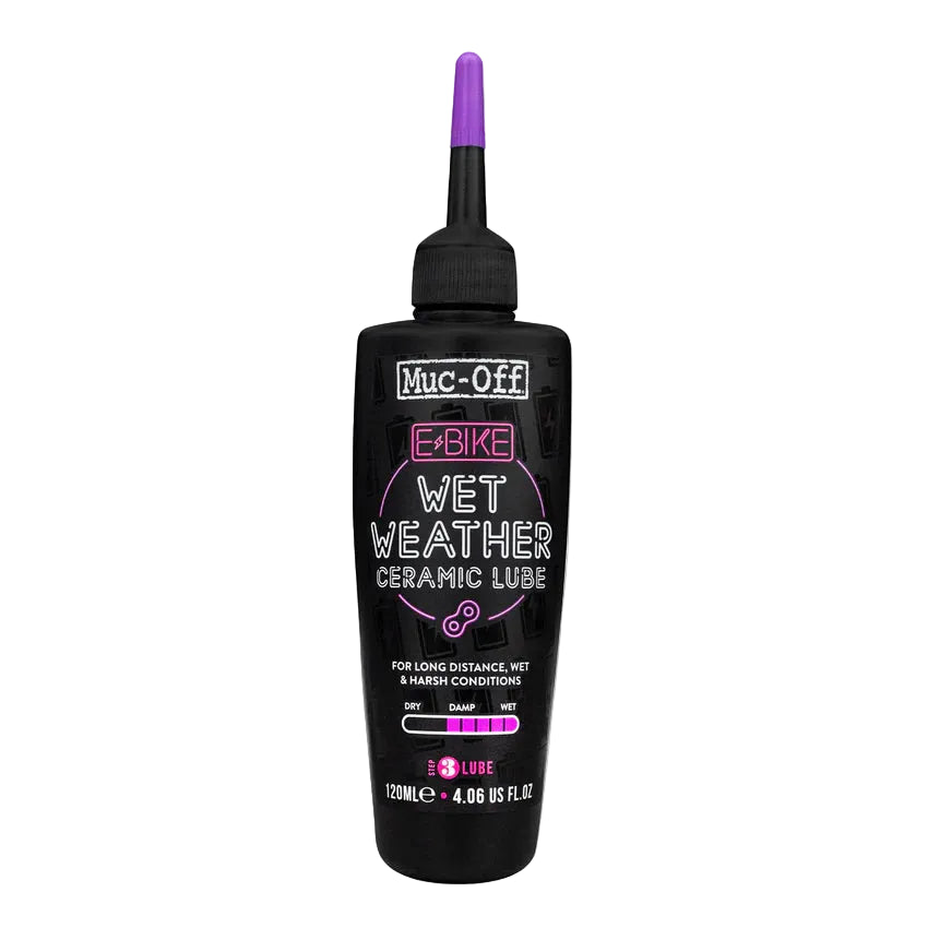 MUC-OFF EBIKE WET WEATHER VAE Wet Condition Lubricant (120 ml)