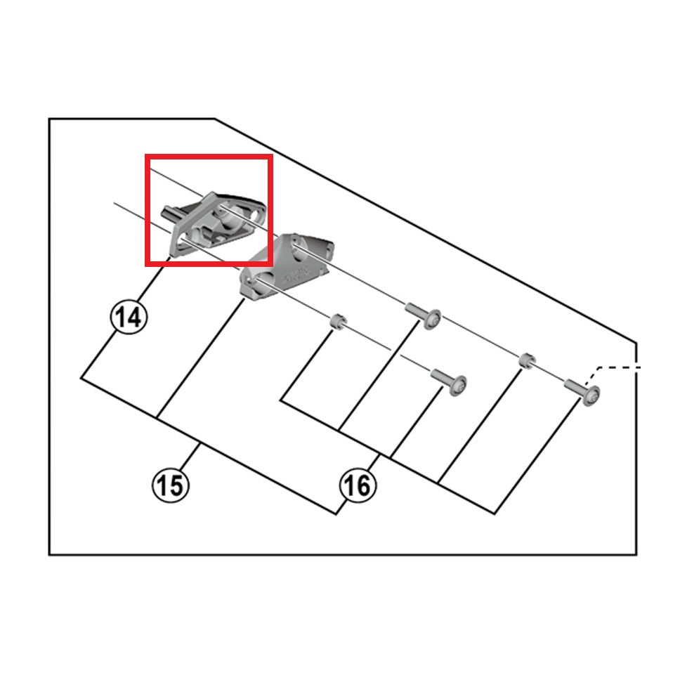 SHIMANO ST-R9120/R8025/R7020/R7025 Right Lever Body Diaphragm