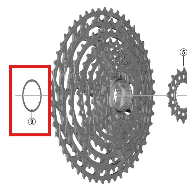 Fine Spacer SHIMANO CS-M9100