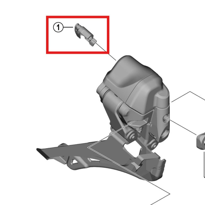 SHIMANO FD-R9250 port cover