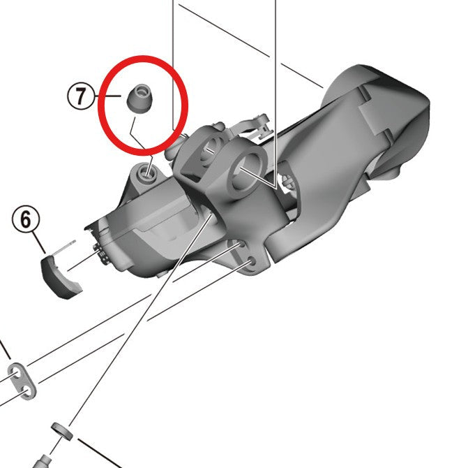 SHIMANO RD-R9250 Protective Bellows