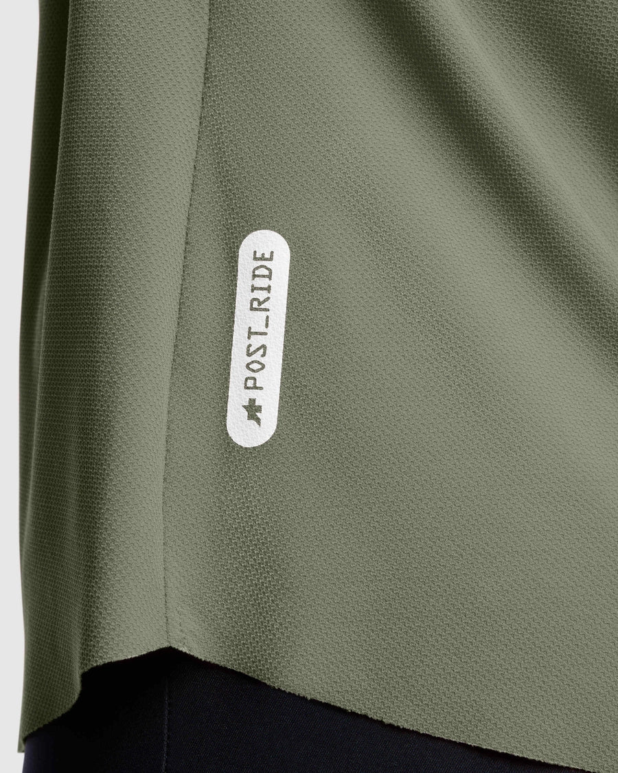 Women's TACTICA POST RIDE T5 Short Sleeve Jersey Green