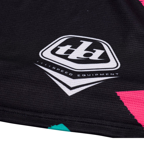 TROY LEE DESIGNS SPRINT FULL PULL Long Sleeve Jersey Black 2025