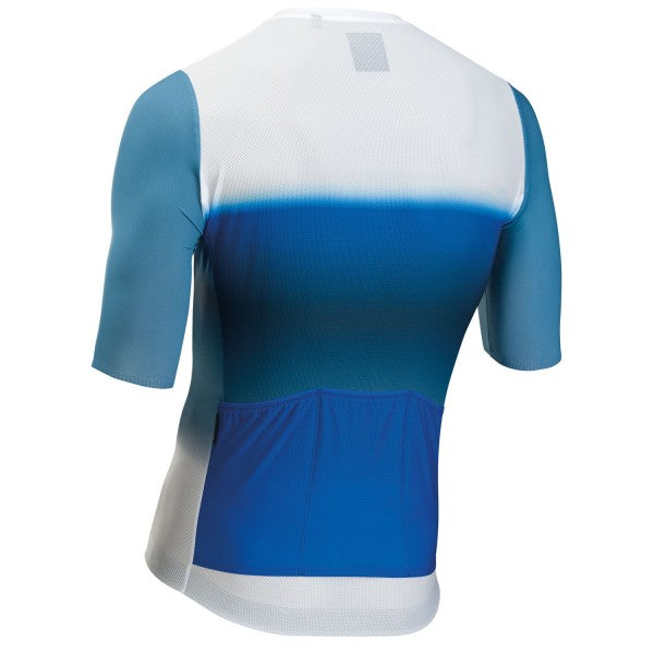 NORTHWAVE BLADE AIR Short Sleeve Jersey White/Blue