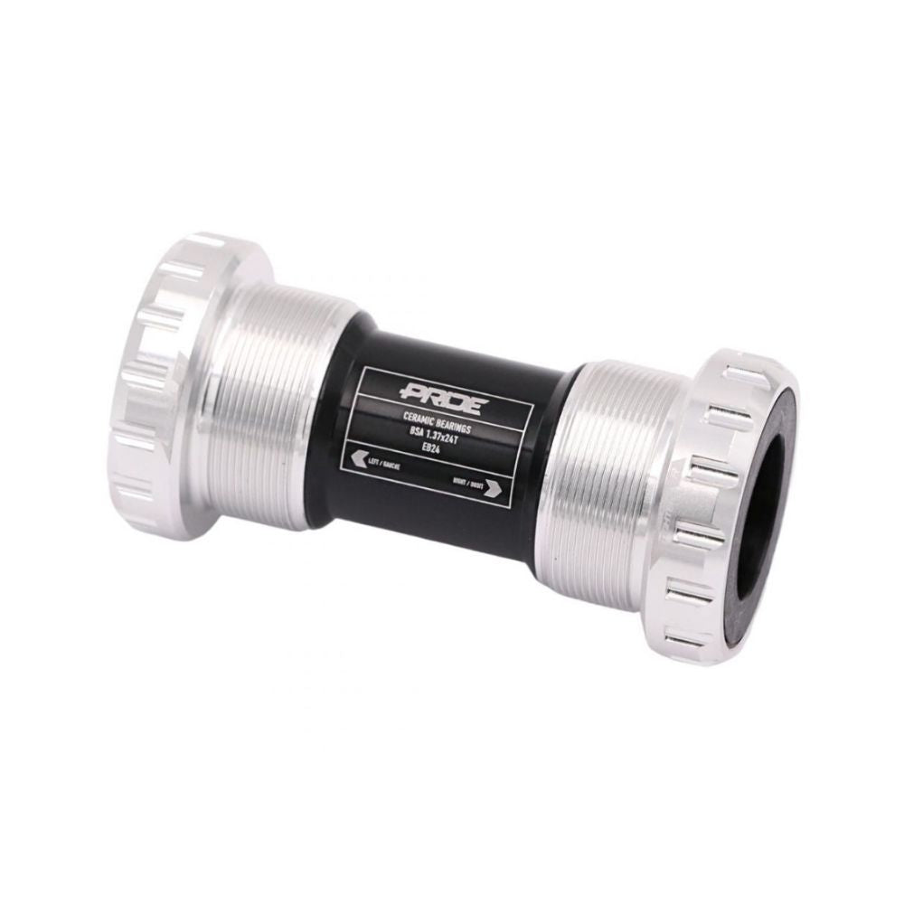 Pride Racing EB24 Ceramic Bottom Bracket Silver