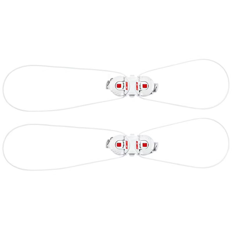 Buckles SIDI DOUBLE TECNO 3 Push (X2) White