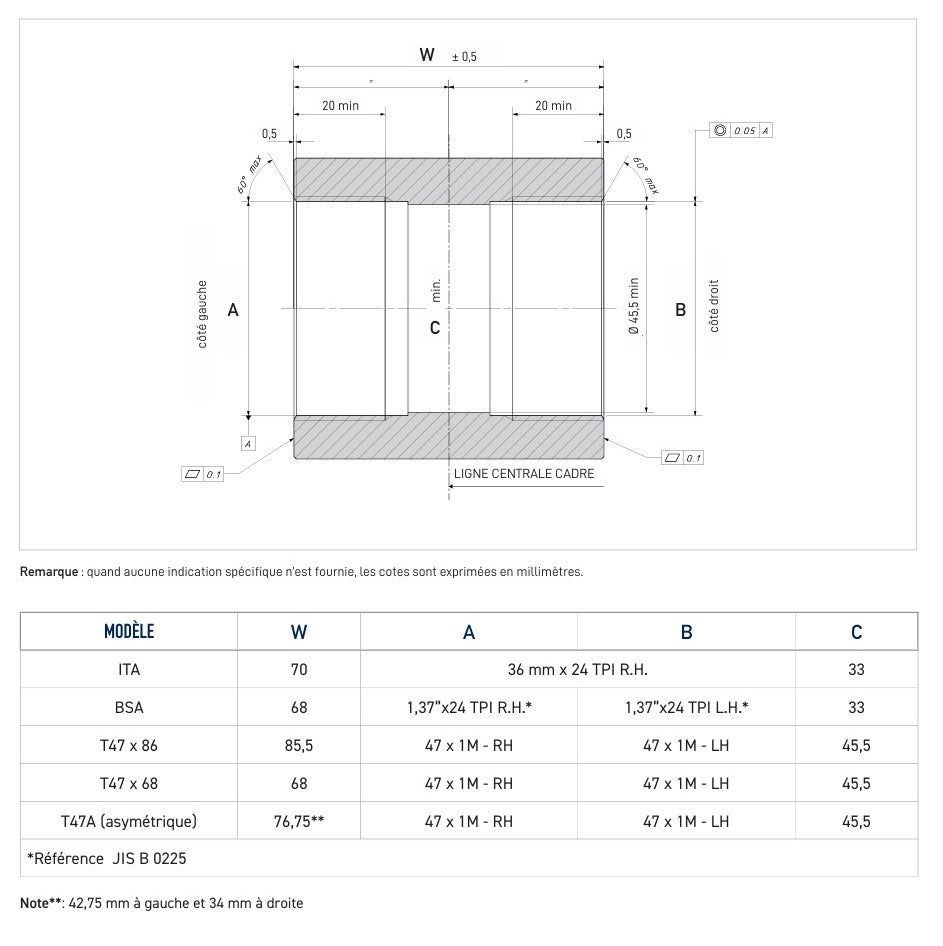 CAMPAGNOLO QCK-TECK BSC crankset