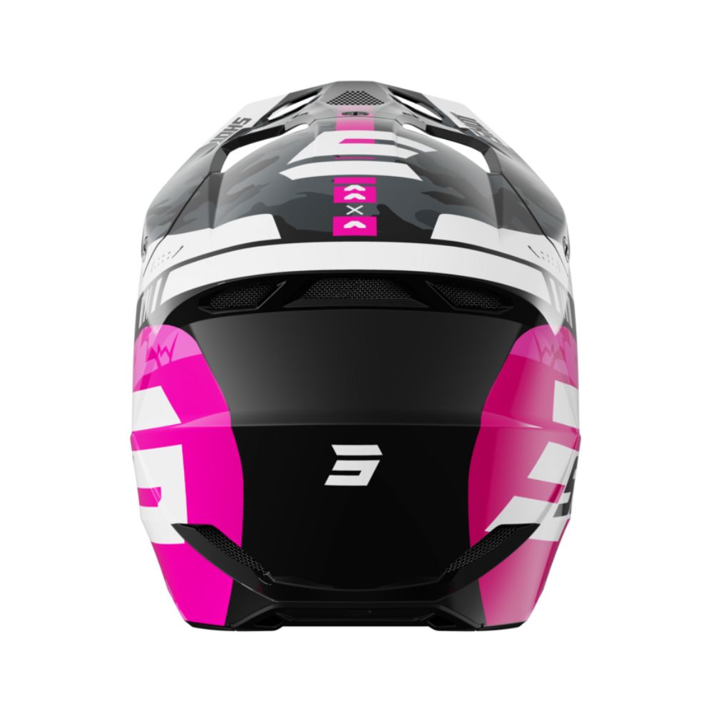 Casque BMX SHOT FURIOUS Junior Flash Pink Glossy