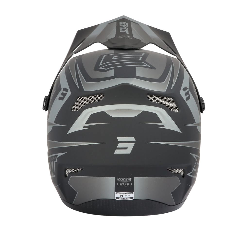 BMX Helmet SHOT ROGUE Level Black Matt