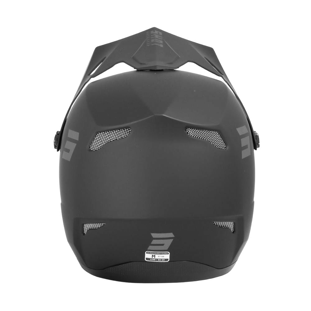 SHOT ROGUE Solid Black Matt BMX Helmet