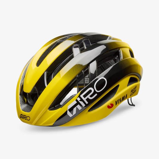 GIRO ARIES MIPS SPHERICAL VISMA LEASE A BIKE Road Helmet Black/Yellow