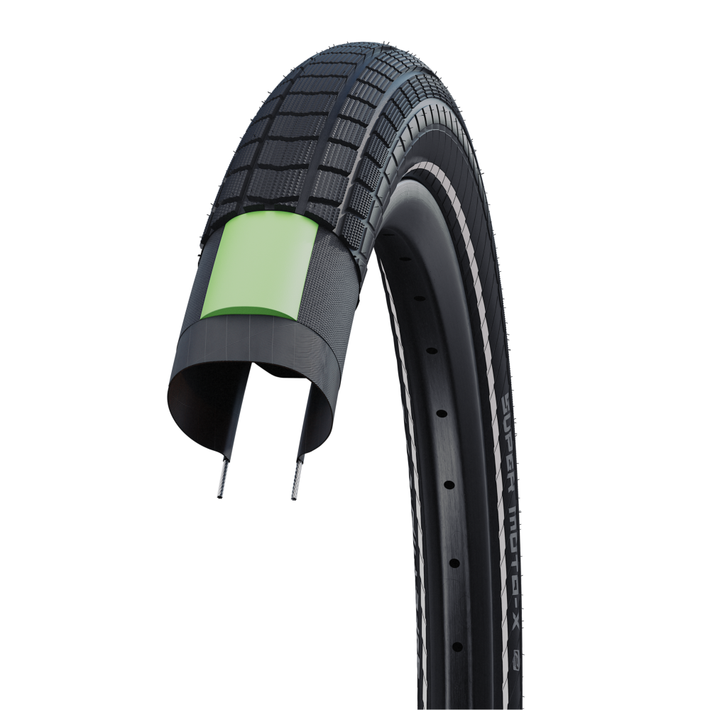 SCHWALBE SUPER MOTO-X 27.5x2.80 ADDIX DD RaceGuard Tubetype Rigid Tire