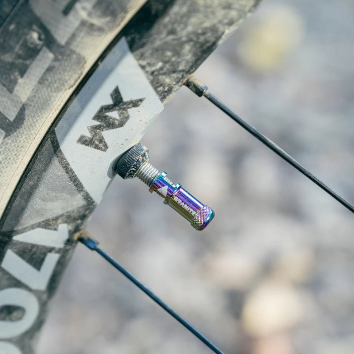 GRANITE DESIGN JUICY NIPPLE valve cap remover (x2) Petroleum