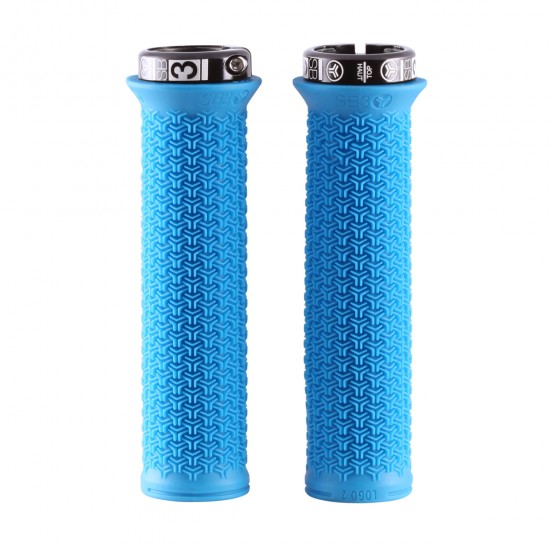 Grips SB3 LOGO 2 Lock-On 136 mm Blue