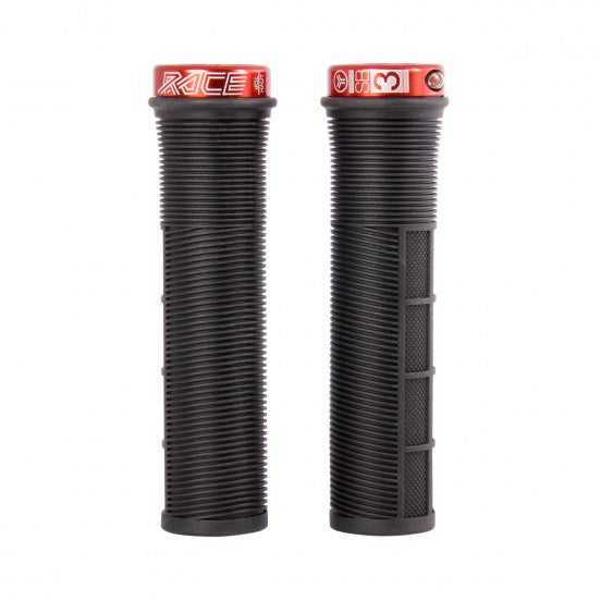 SB3 RACE ON Lock-on Grips Black/Red